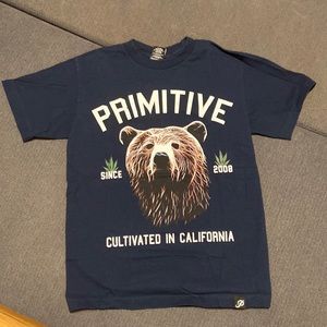 Primitive Apparel - Navy tee with cool print